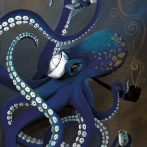 Octopus - Kunstdruck